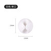Desktop organizer winding fixed clip self-adhesive wire card fixed silicone wire holder simple data cable hub collection