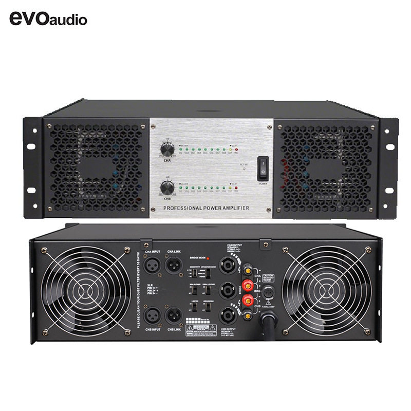 Source Factory Engineering-Grade Pure Power Amplifier, High-Power, High-Fidelity, Dedicated for Stage, Wedding, Ktv, and Conferences