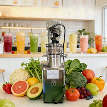 Mike Cool Mkk Original Juicer Commercial Juicer Juice Residue Separation Large High-Power Juice Large Diameter Fully Automatic