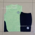 2526 Vest Man C Light Green Ink Splash-
