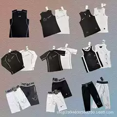 New popular tight fitting clothes, fitness clothes, long sleeved short sleeved vests, breathable quick drying fabric, casual wear, factory direct approval