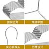 Stainless Steel Clothes Hanger Solid Clothes Rack Household Wholesale Drying Stainless Steel Adult Children's Clothes Hanging Ditch Wet and Dry