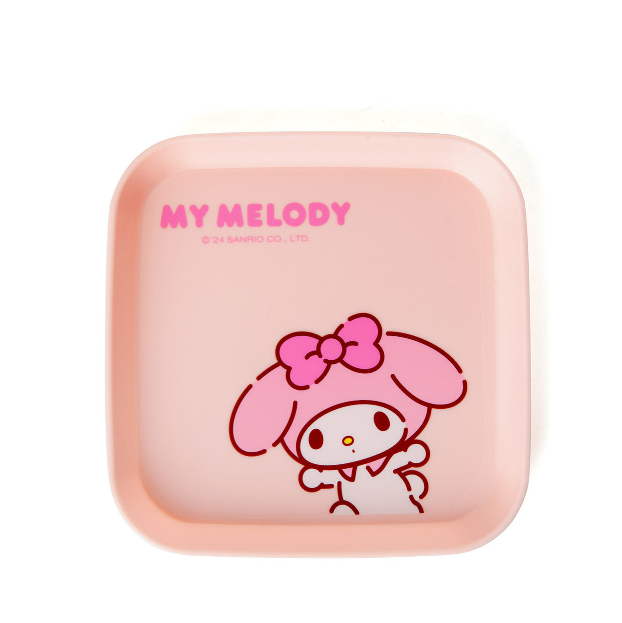 Sanrio Official Bone Dish with Candy, Cartoon Household Dining Table Trash Tray, Bone Disposal Dish, Plastic Small Dish, Co-Branded