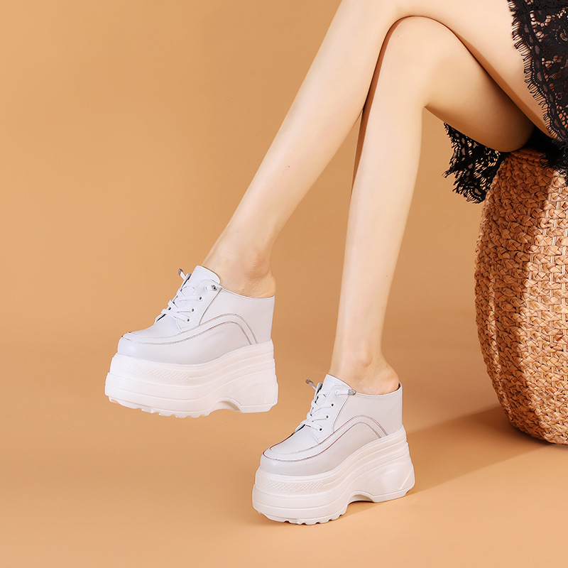 Cao Gót Nữ Cao 14cm Tăng Chiều Cao Thoáng Khí Hàng Mùa Xuân Thu Đông