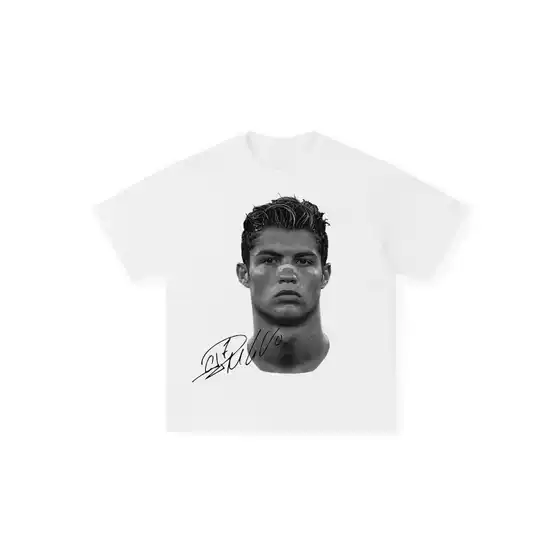 Cross-border Eurocode Independent Station 2025 Cristiano Ronaldo Football Fashion Print