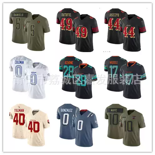 New 2025 Speed Jersey 49Ers Bills Dolphins Cardinals New Jersey Bill 49Er Jersey