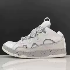 European and American dopamine men's and women's shoes new fashion shoes leather stitching retro outdoor leisure sneaker couple's bread shoes