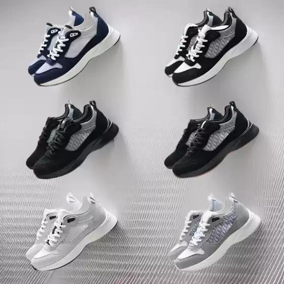 New Cd Breathable B25 Sports Couple Fashion Sports Shoes Increased Casual Trendyy Men's and Women's Shoes Dad Casual Shoes
