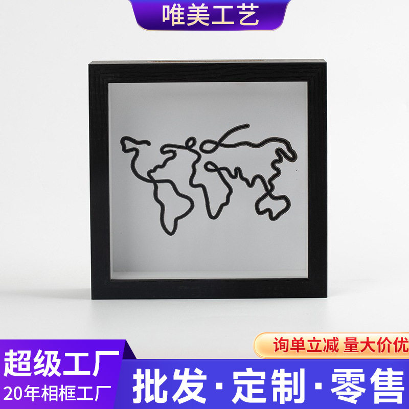 Time Fragments Ticket Stub Storage Photo Frame Concert Ticket Travel Map Ticket Ticket Wall Hanging Valley Photo Frame
