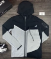 Black with gray