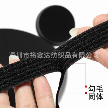 Hook-And-Loop Fastener Nylon Buckle Tie, Can Be Rolled and Cut, Round Bundling Strap, Self-Adhesive Cable