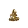 Vintage Brass Creative Desktop Ornament Lucky Frog Paperweight Tea Pet Handheld Piece Old Bronze Wholesale