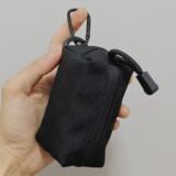 Многофункциональный чехол для хранения ключей в тактическом стиле, небольшая подвесная сумка для гарнитуры Bluetooth, утолщенный кошелек для монет, подвесная пряжка для ключей от автомобиля