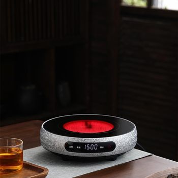 Tango Manufacturer Electric Ceramic Stove Tea Stove 1500W Ultra-Thin Mini Small Glass Pot Tea Maker Gift Tea Making Tea