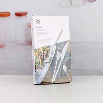 German Design WMF Fortenberg Nuova Western Tableware 4 Piece Set Meal Knife Fork Spoon suit Adult Tableware