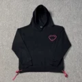 Sweatshirt—black and red