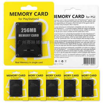 Ps2 Memory Card Capacity Is Sufficient and Does Not Lose Data 64m128m Memory Card 8M16M32M Factory Price Ps2 Memory Card
