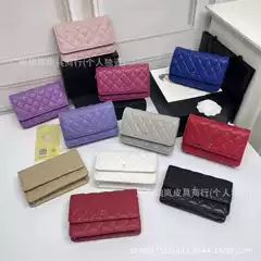 2026 New Model Chanel-Style Woc Fortune Bag Cf Quilted Chain Small Square Bag Single Shoulder Crossbody Women's Bag