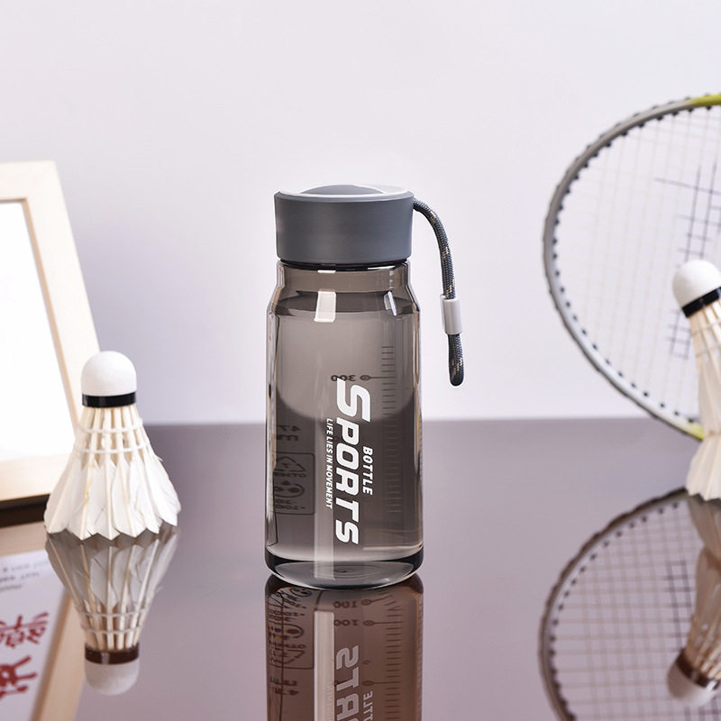 新款便携户外运动水杯男女商务直身塑料杯批发创意活动礼品随手杯