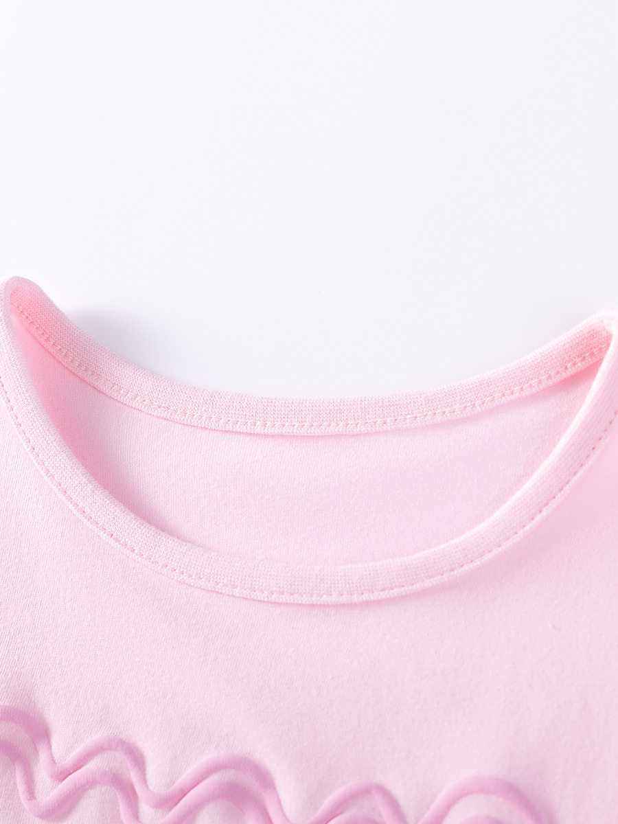 Factory Children's Clothing Wholesale, Summer Short-sleeve Girls' Set, Cute Kids' Outfit