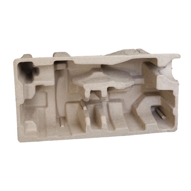 Ningbo Manufacturer Direct Sales Paper Egg Tray Packaging Box Pressure-Resistant Paper Pulp Molded Small Appliance Liner Environmentally Friendly Tray