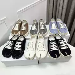 Tabi Split-Toe Shoes for Men and Women, Trendy Pig's Trotter Shoes, Fashionable New Low-Top Gear Sole Canvas Shoes