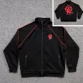 3238# Black Print Red Jacket