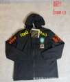 Hooded nike black brazilian european size