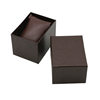 Fashion litchi grain watch box simple paper box heaven and earth cover bracelet jewelry packaging gift storage box LOGO