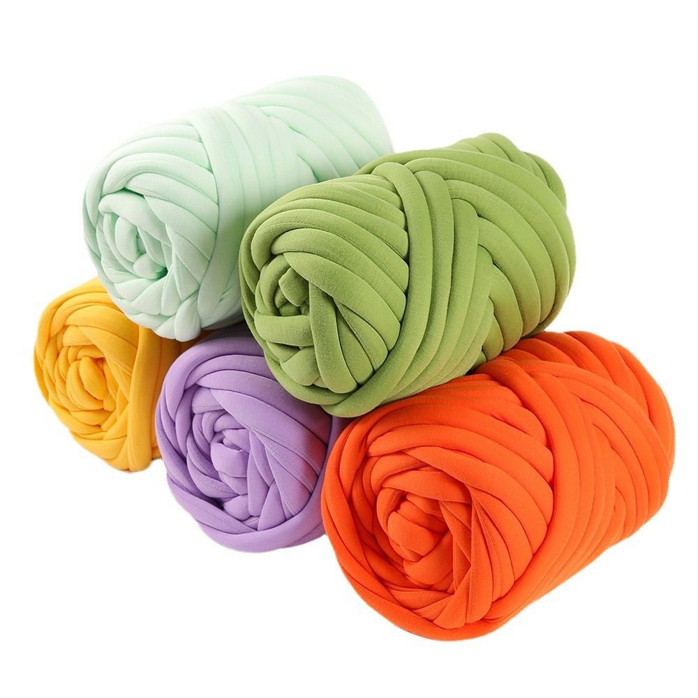 OHHIO new hand-woven blanket yarn filling core gauze strip coarse wool DIY blanket making material core wire