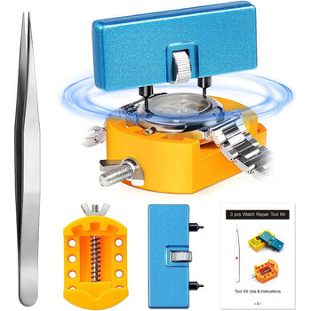 Amazon's Hottest Watch Repair Tool Set, Watch Seat Opening, Back Cover Opening, Battery Replacement Tool Set
