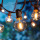 Наружная светодиодная солнечная лампа G40 light string atmosphere light для кемпинга, украшения двора, водонепроницаемый кемпинг, ретро декоративный свет mini 1