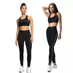 Y9001 European and American Cross-Border Women's Clothing Summer New Style Letter Fashion Yoga Sports Casual Two-Piece Set