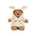 Bathrobe bear 28cm