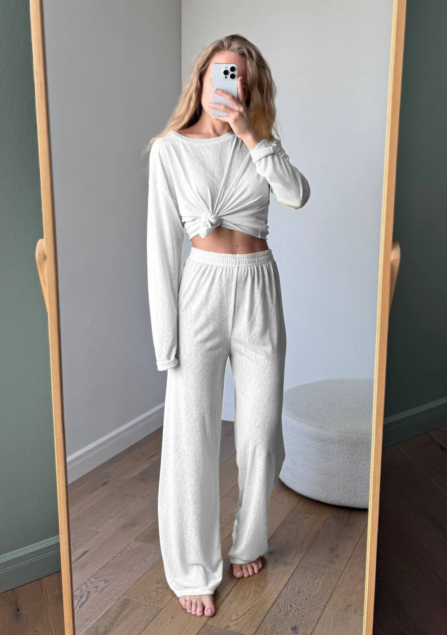 Chic Oversized Sheer Cardigan and Mini Skirt Set Relaxed Fit Long Pants Casual Style Perfect for Spring and Summer