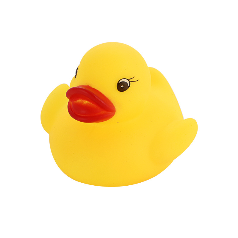 搪胶捏捏乐可爱动物小鸭子儿童洗澡戏水宝宝浴室沐浴益智玩具批发