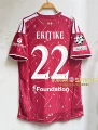 2627 liverpool home customized no. 22 star + champions league armband