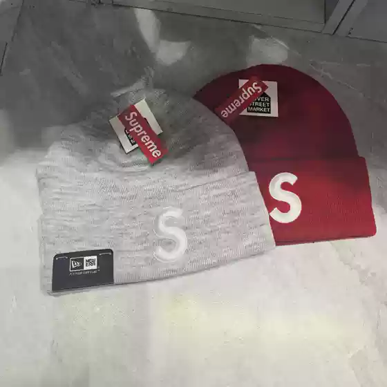 Letter Knitted Hat Trendy Couple Embroidery Warm Simple Ins Personality Autumn and Winter Pullover Digital Fashion Unisex