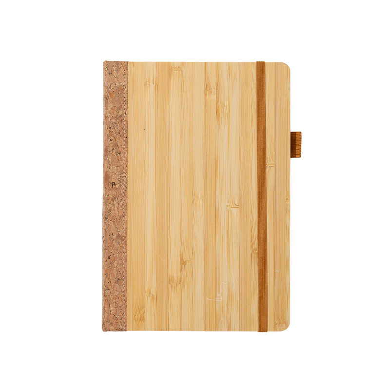A5 Eco-Friendly Bamboo Notebook Gift Box Customized High-Value Notepad Business Meeting Notebook Customized Diary Notebook