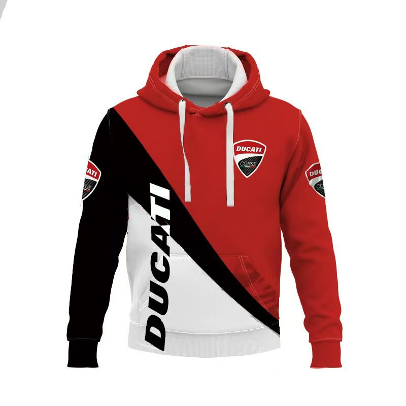 temu新款外贸春秋季男卫衣3D印花套头卫衣连帽衫厂家直销