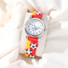Spot Children's Popular Cartoon Football Silicone Quartz Watch Boy Student Large Dial