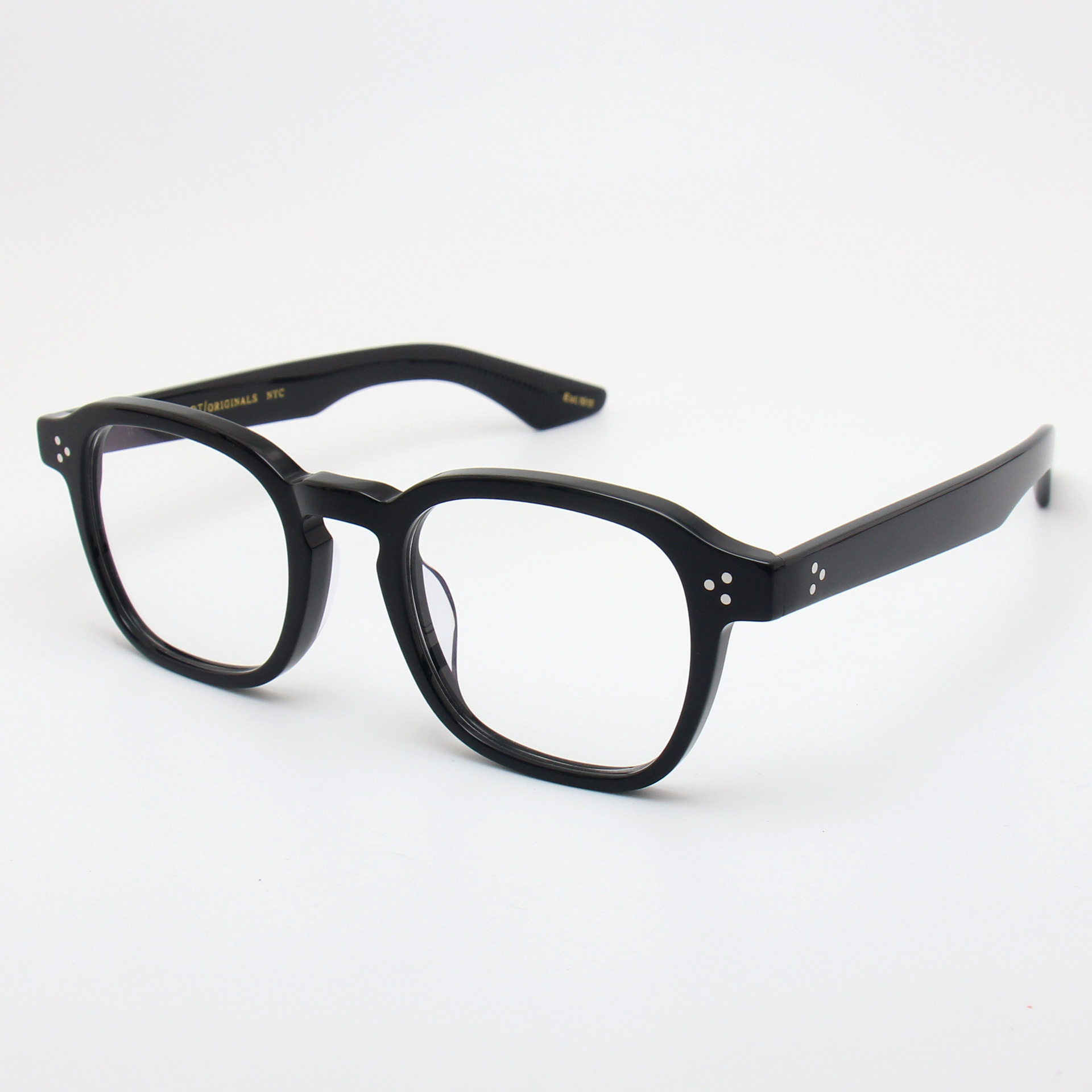 Japanese Style Glasses Frame MOMZA Same Style Frame Vintage Plate Glasses Myopia Glasses