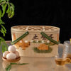 Native eggs bamboo basket bamboo woven bamboo products boutique bamboo basket bamboo basket pheasant grass eggs zongzi packaging box