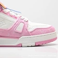 Pink denim