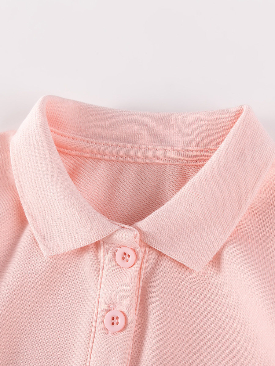 Girls' Dress, Autumn Long-sleeve Kids' Skirt, Cartoon Rabbit Kids' Dress