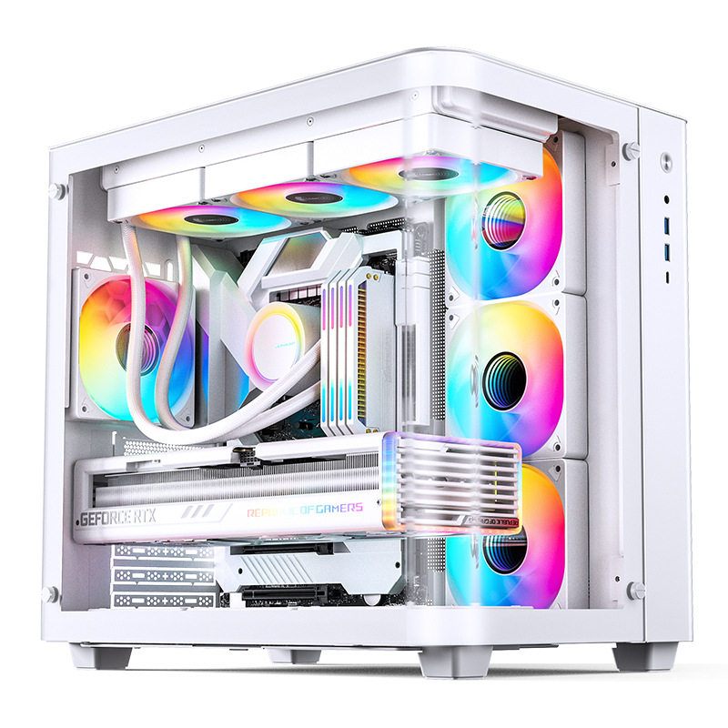 JONSBO TK-3 curved sea view room на шасси ATX с двумя конденсаторами 360 вт/блоком питания ATX Изображение 1