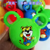 Baby and Kidsren's Hand Rattle Ball Toy Ball 0-3 Years Old Infant Educational Handle Inflatable Ball Swing Bell Ball