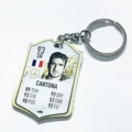 Football acrylic Keychain (Cantona 93)