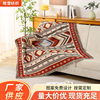 Woven Jacquard Thread Blanket Customized Multifunctional Outdoor Camping Style Picnic Blanket Living Room Bedroom Sofa Blanket Tablecloth Factory