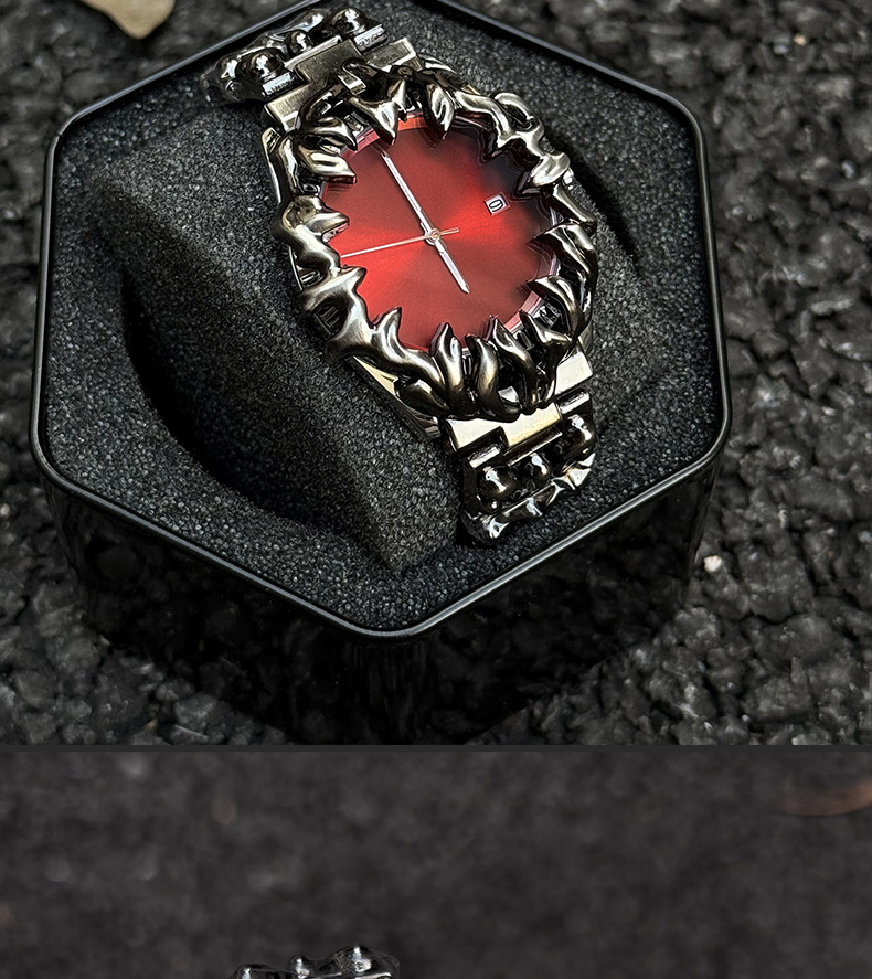 Millennium Vintage Special-Shaped Paw Men's Watch Export Cross-Border Wholesale European and American Trendy Cool Niche Men's Watch 60 O1CN01LCHhzb1PLRT6zXDHH !!2218131131824 0 cib